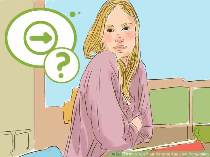 Image intitulée Dire à Vos Parents que Vous avez Perdu quelque Chose de l
